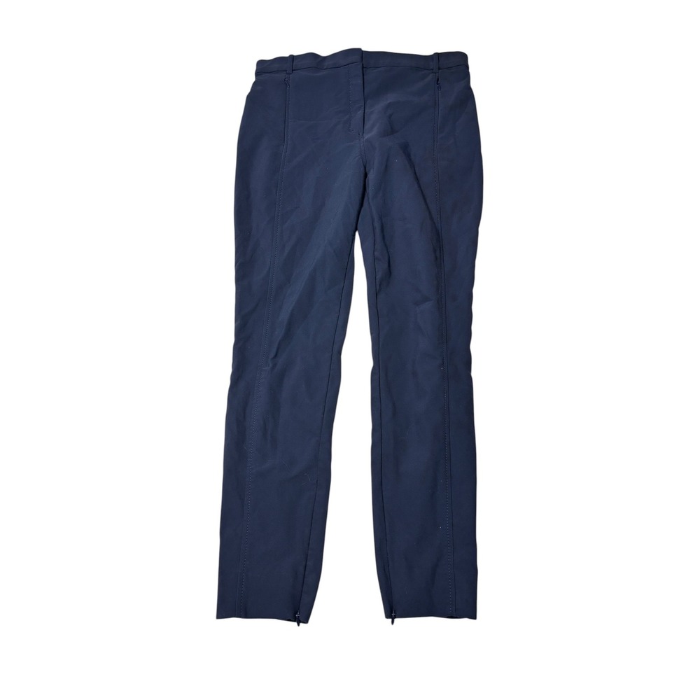 MM LaFleur The Kick Flare Foster Pant Eco PowerStretch Navy Women Size 8 W31 L26